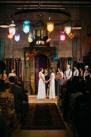 Wedding Ceremony at Material Culture in Philadelphia, Pennsylvania