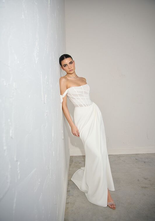 Justin Alexander Signature Cadenza Fit-and-Flare Wedding Dress - 2