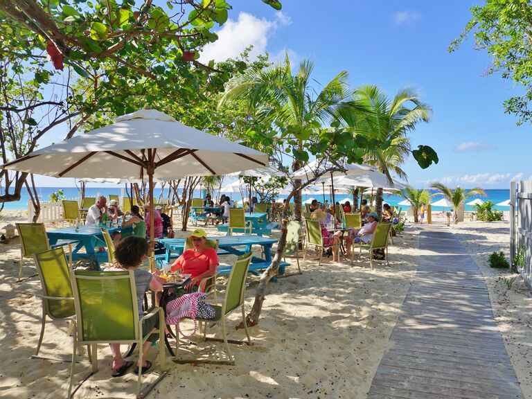 Meads Bay in the Caribbean island of Anguilla