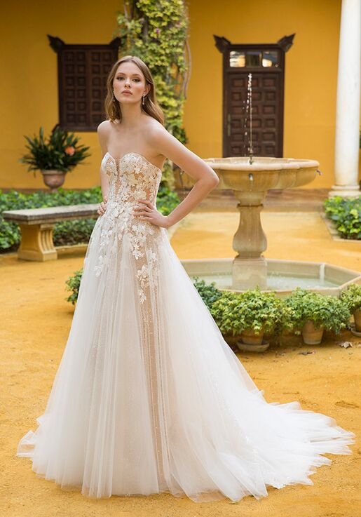 Blue by Enzoani Phoenix A-Line Wedding Dress - 2