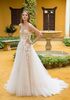 Blue by Enzoani Phoenix A-Line Wedding Dress - thumbnail - 2
