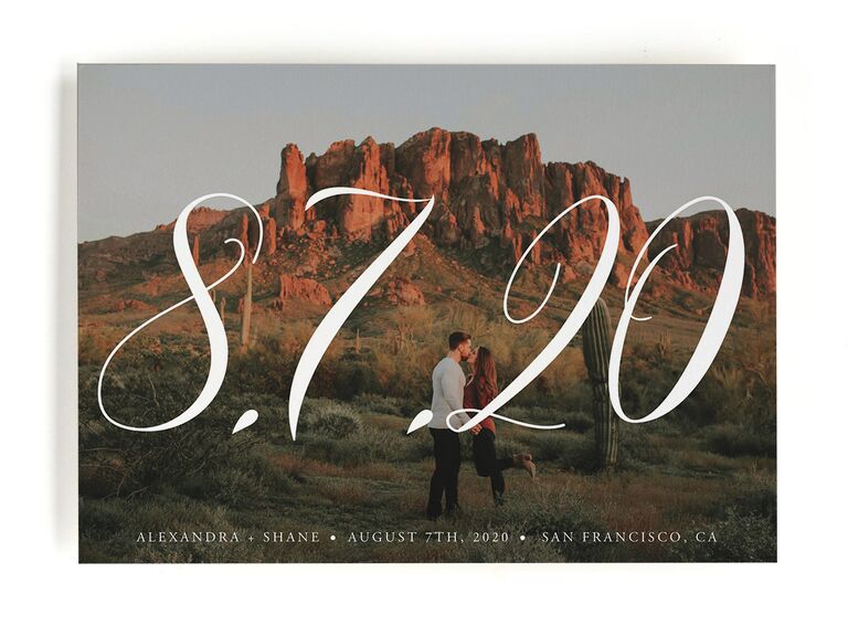 Big bis beautiful save-the-dates