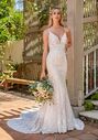 Jasmine Couture Ellie Fit-and-Flare Wedding Dress - thumbnail - 1