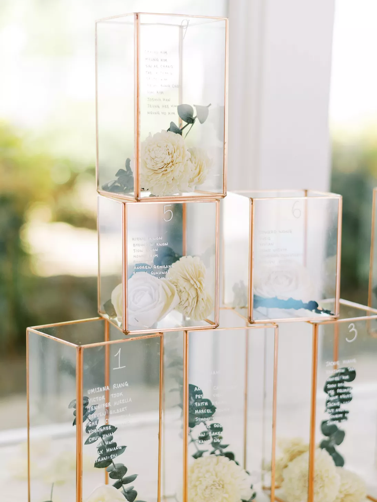 Elegant Eucalyptus Seating Chart