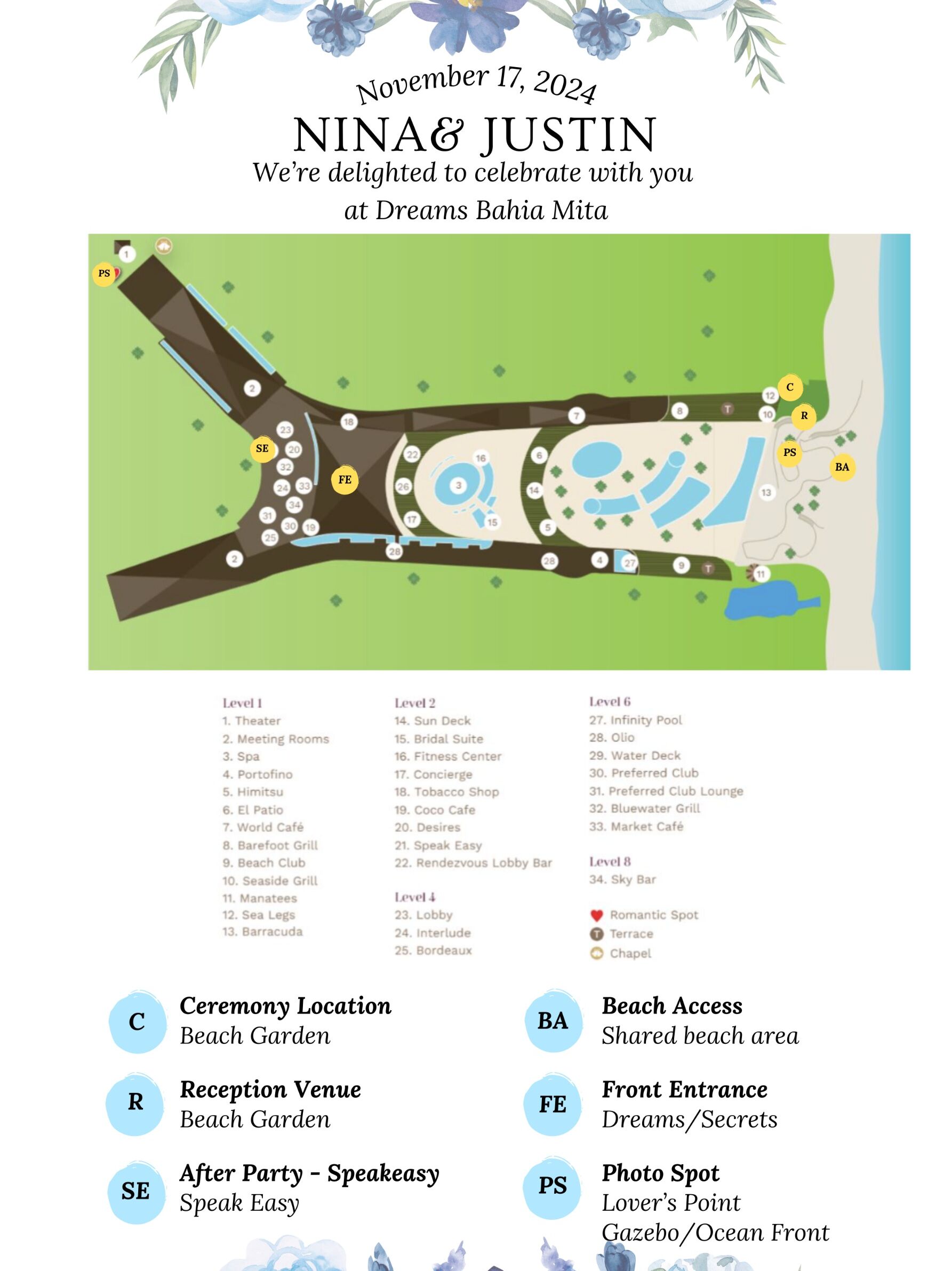 Picture of Wedding Map
