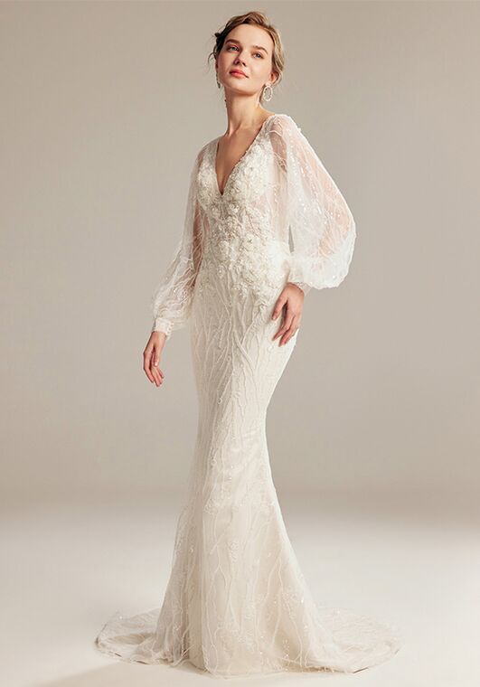 AW Bridal AW Maisie Wedding Dress Mermaid Wedding Dress - 3