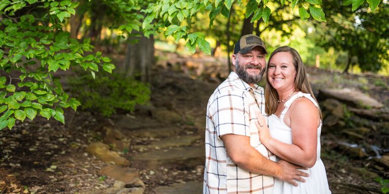 Megan & Aaron Home Page Banner