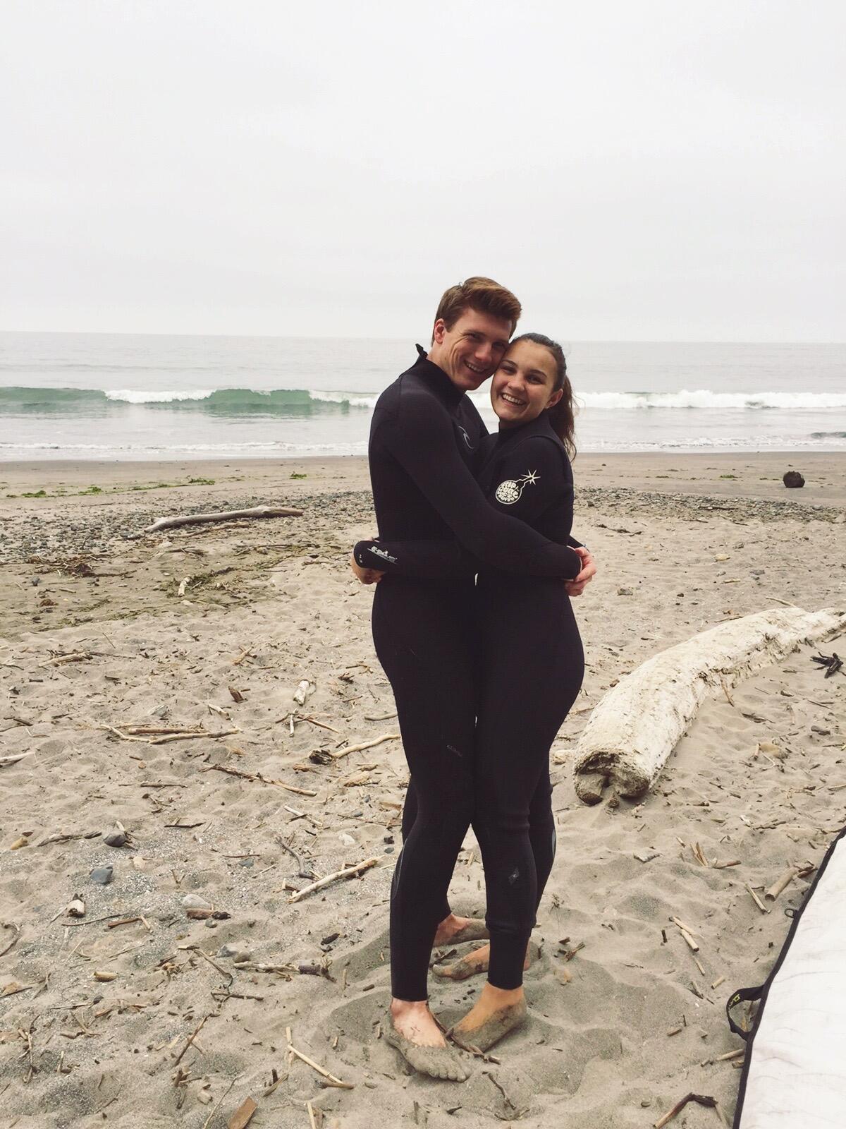 Our last beach day before Matt left for college.