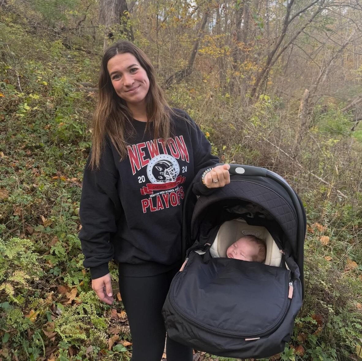 Kaitlin Carter & baby Blake