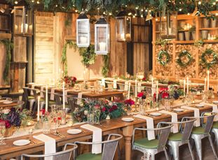 Attorneys Tammy Minott (30) and Justin Mann (32) looked to one of their favorite restaurants, the Garden Café at Terrain, when choosing the spot for t