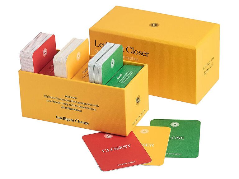 Let's Get Closer relationship card game for couples