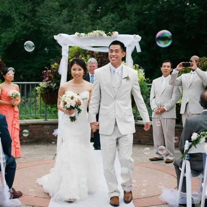 Garden wedding venue in Vienna, Virginia.