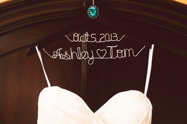 Ashley and Tom Custom Wedding Hangere