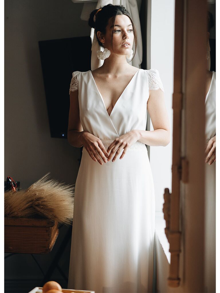 Vintage Sheath Wedding Dresses