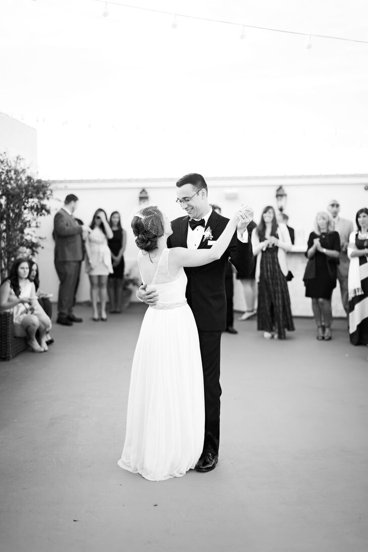 After seeing Cloud 9 perform at a local bar more than a few times, Alex and Bobby knew the band had to play at their wedding. “They were fantastic and played an array of music that got everyone up and dancing,” says Alex.