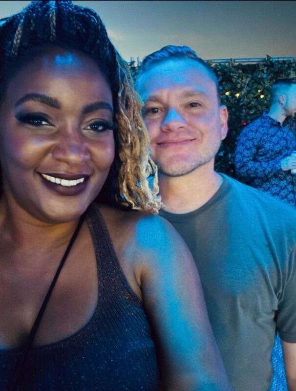 Who says you can't find love on the internet? We sure did! We met in April 2024 online.  After repeated four hour telephone conversations, we knew it was time to meet in person. This is our first official picture ever together. A lifetime more of these stunning images to come. 