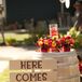 Here Comes the Bride Sign