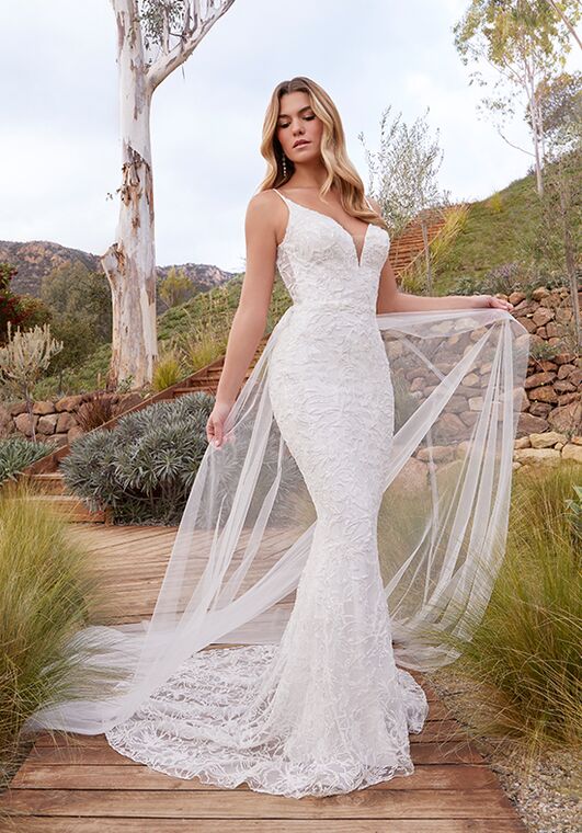 Beloved by Casablanca Bridal BL413 Polly Fit-and-Flare Wedding Dress - 3