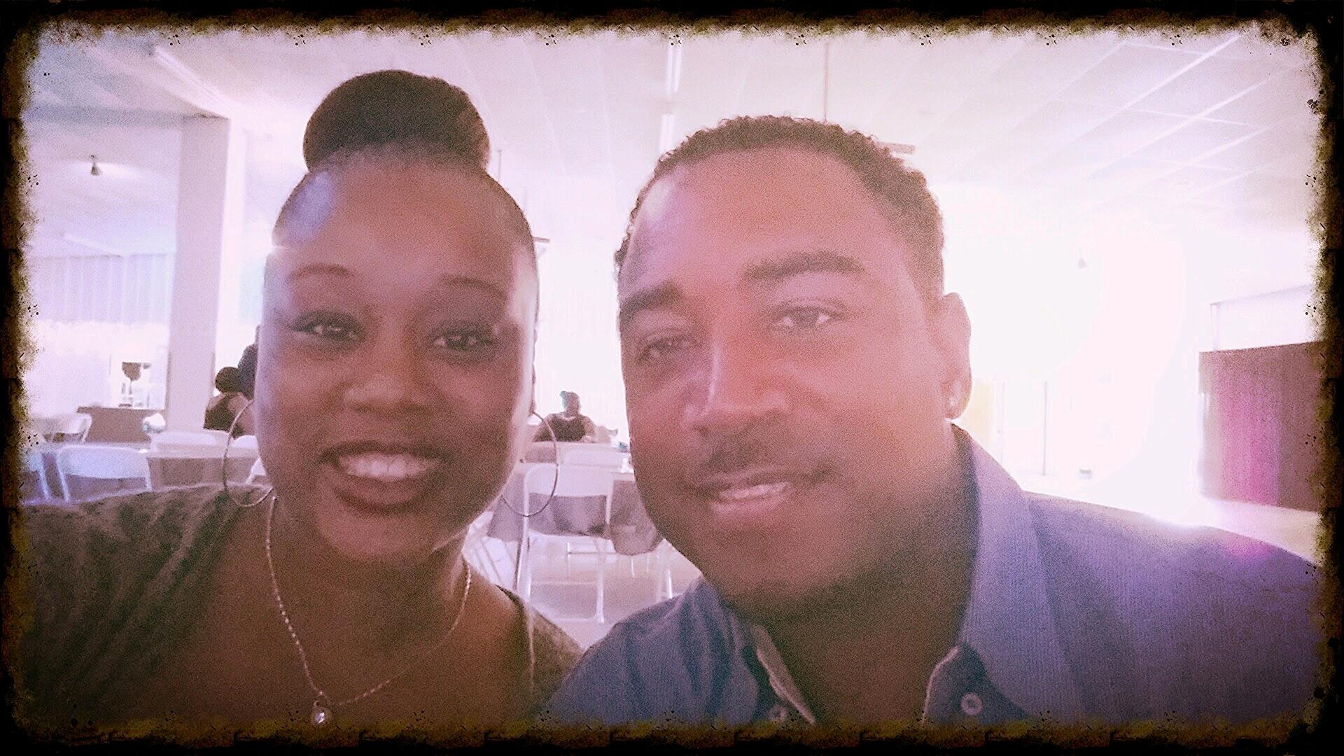 How it started! Our 1st in person meeting and 1st date was  the wedding of one of Gina's cousins!