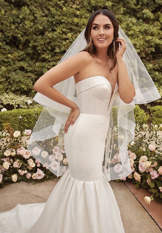 Casablanca Bridal 2465 Olivia Fit-and-Flare Wedding Dress - 2