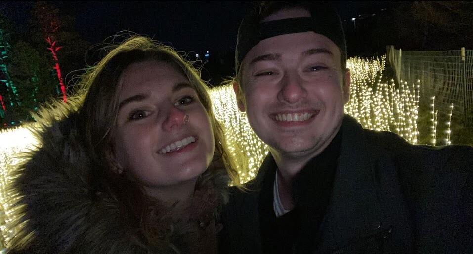 One of Jaina and Rob's first time visiting (and falling in love with) the Morton Arboretum during the Illumination holiday lights event.