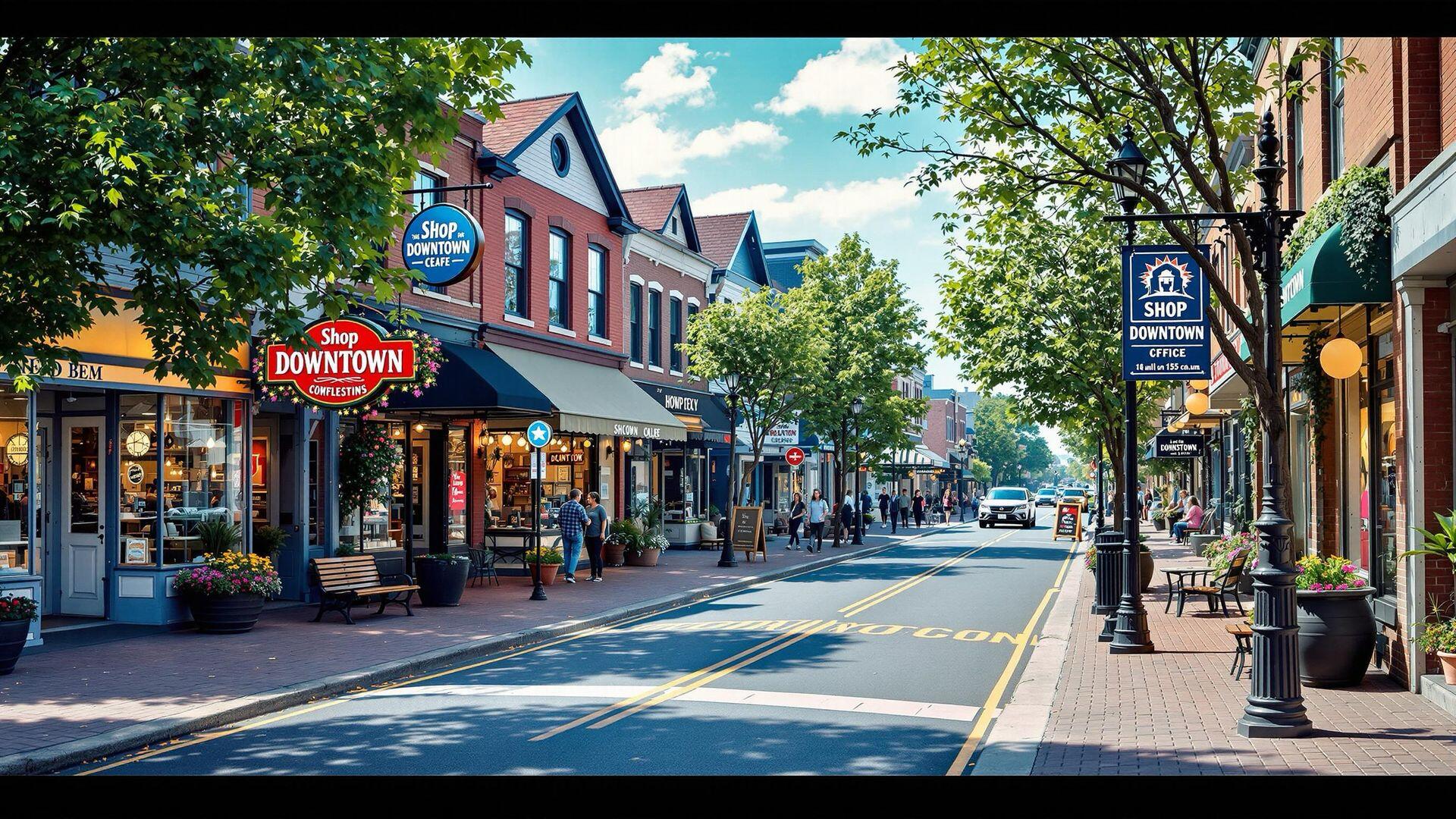 Picture of Downtown Ellijay GA