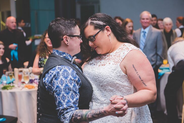 Couple's First Dance at Morris Museum in Morristown, New Jersey