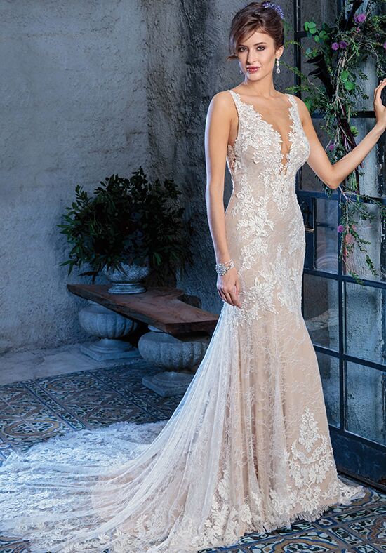 Amaré Couture C136 Serena Mermaid Wedding Dress - 1