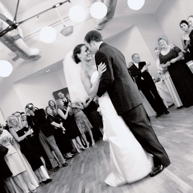 The DJ played “Walk With You” by Dispatch for the couple’s first dance (Diane and Scott went to a Dispatch concert on one of their first dates). “The words are very meaningful to Scott and me,” Diane says.