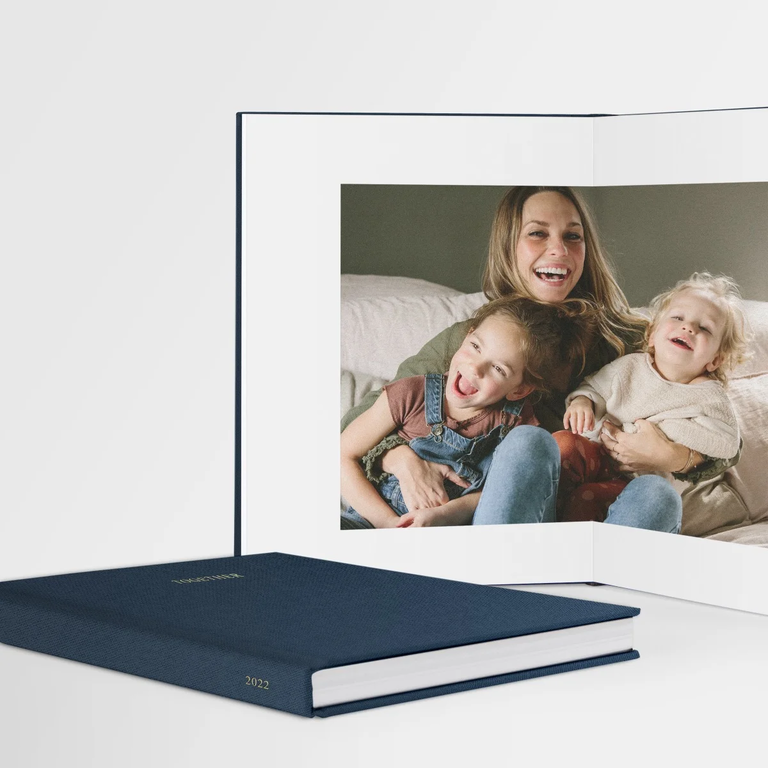 Personalized Wedding Photo Album from Artifact Uprising to say thank you to your parents