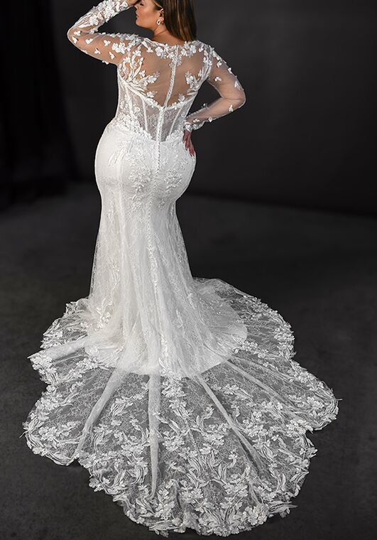 Martina Liana 1867 Fit-and-Flare Wedding Dress - 2