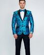 BLACKTIE AMSTERDAM Turquoise Wedding Tuxedo Blue Tuxedo - thumbnail - 3