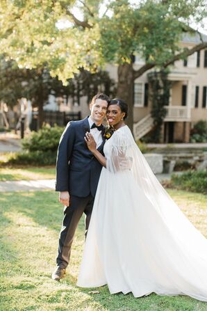 Couple Portraits at the Kimpton Brice Hotel in Savannah, Georgia