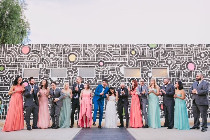 Charcoal Gray Groomsmen Suit