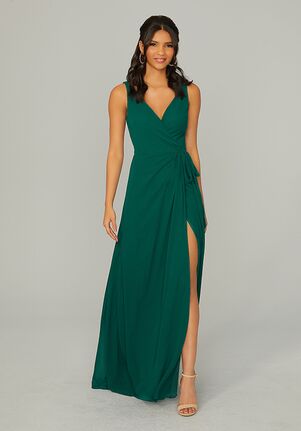 Morilee by Madeline Gardner Bridesmaids Style 21771 V-Neck Bridesmaid Dress