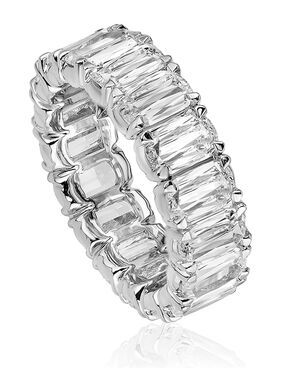 Christopher Designs L129B-0-600 White Gold Wedding Ring