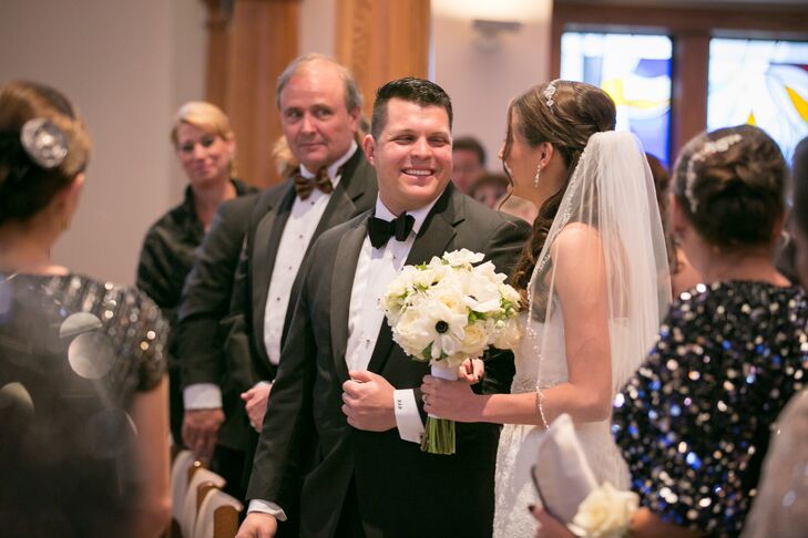 Bride and Groom at the Altar