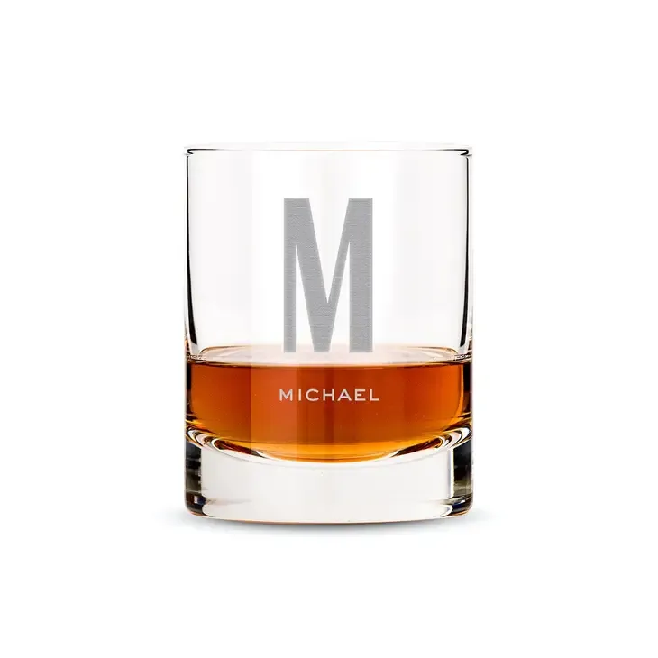 Personalized Whiskey Glass