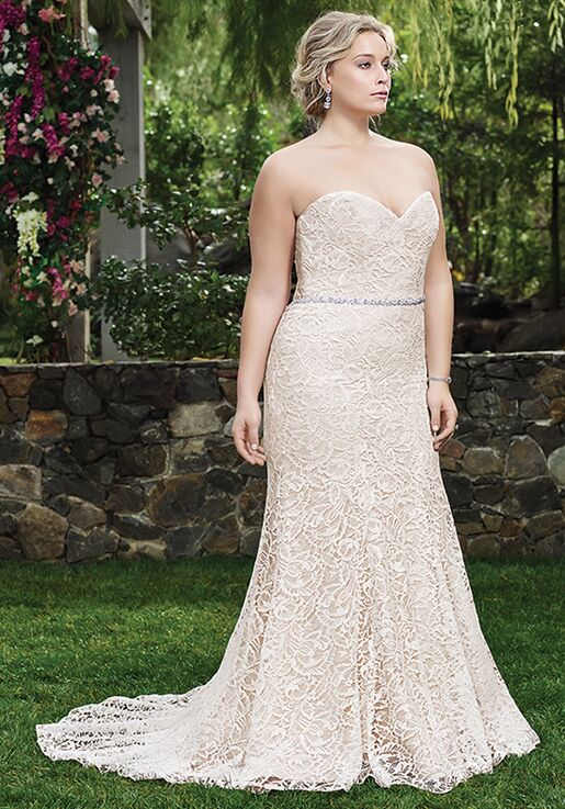 Casablanca Bridal 2252 Hyacinth Sheath Wedding Dress - 2