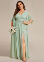 Ever-Pretty ES01886 V-Neck and Plunge Bridesmaid Dress - thumbnail - 3