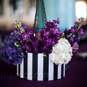 Hat Box Centerpieces