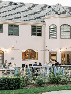 Backyard Wedding Reception in California