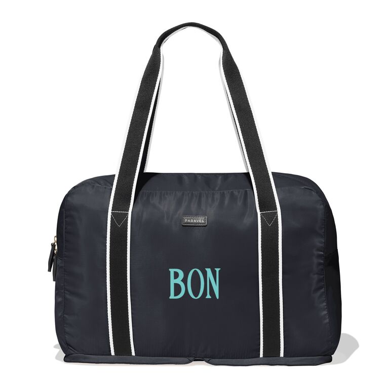 Embroidered duffel bag bridesmaid gifts