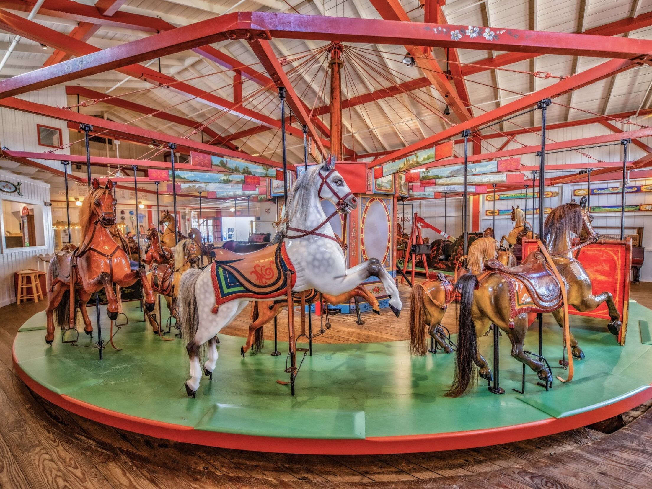 Picture of Ride the Flying Horses Carousel!