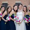 A Fuchsia and Navy Wedding at The Palmer Building in Charlotte, North Carolina