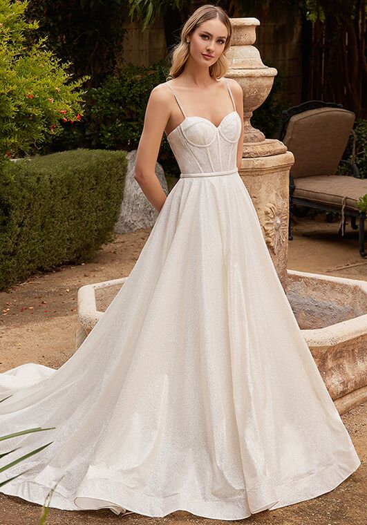 Ladivine CDS435W Ball Gown Wedding Dress - 3