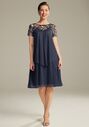 AW Bridal AW Kathryn Dress Blue Mother Of The Bride Dress - thumbnail - 1