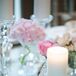 Romantic Candle and Flower Table Decor
