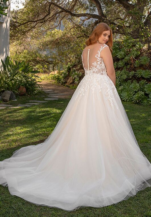 Beloved by Casablanca Bridal BL312 Freya A-Line Wedding Dress - 4