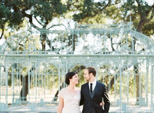 With a strong will to keep their elegant wedding eco-friendly, Ann Claire (26 and a communications specialist) and Cody Green (26 and a cellist) fell 
